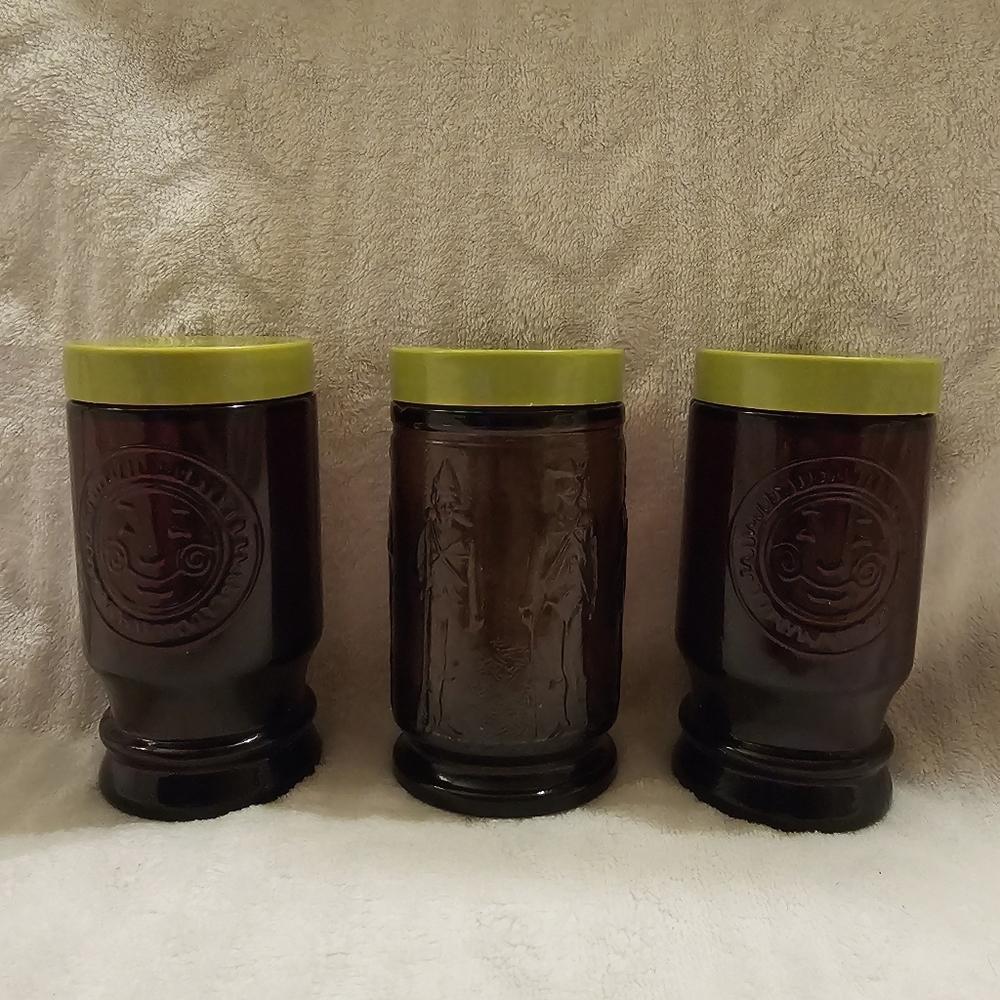 Set Of 3 Wheaton NJ VTG Glass Shaker Jars